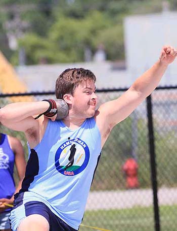 youth shot put events